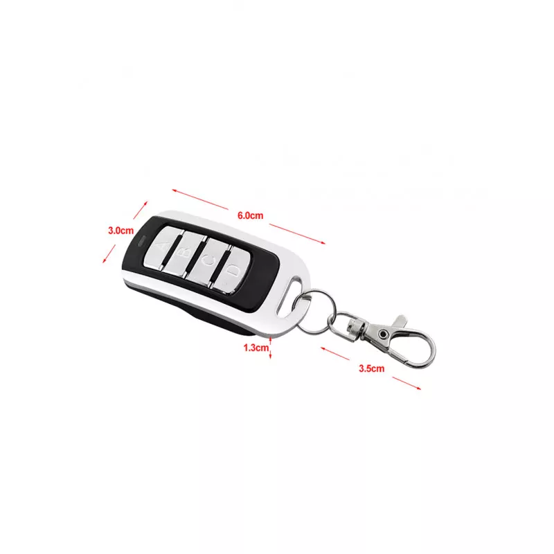 Inf6533 Remote Control INF Control remoto universal RF de 4 canales 868 MHz